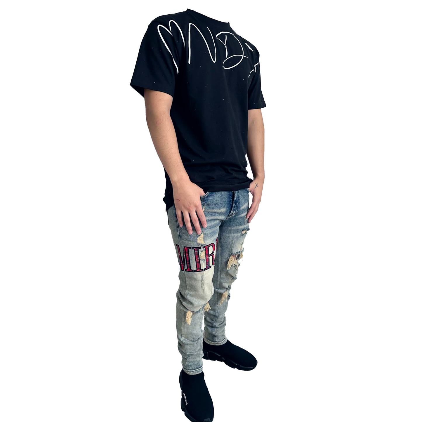 MNDX Rhinestone Tee